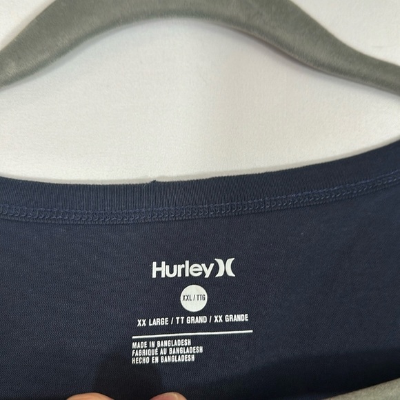 Hurley Navy Blue Pineapple Graphic Tank Top XXL - Picture 4 of 6